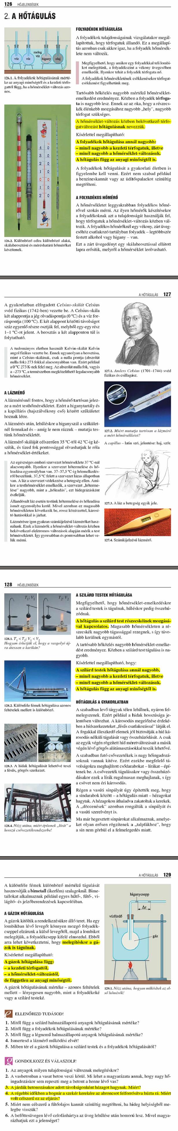 F2. A hőtágulás	126