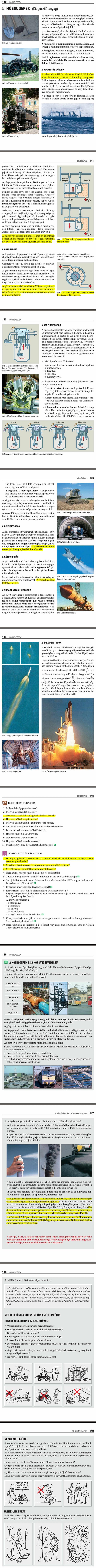 F5. Hőerőgépek (Kiegészítő anyag)	140