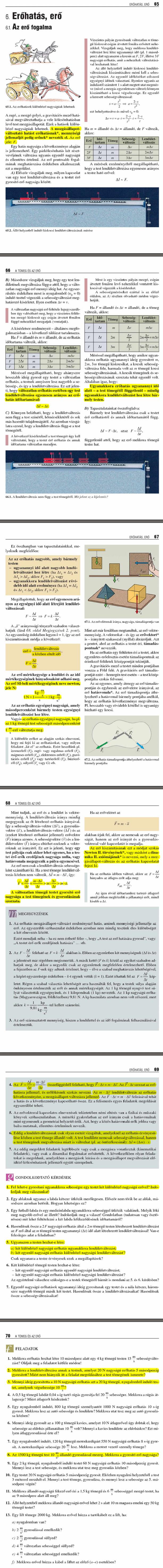 B6. Az erő fogalma 76