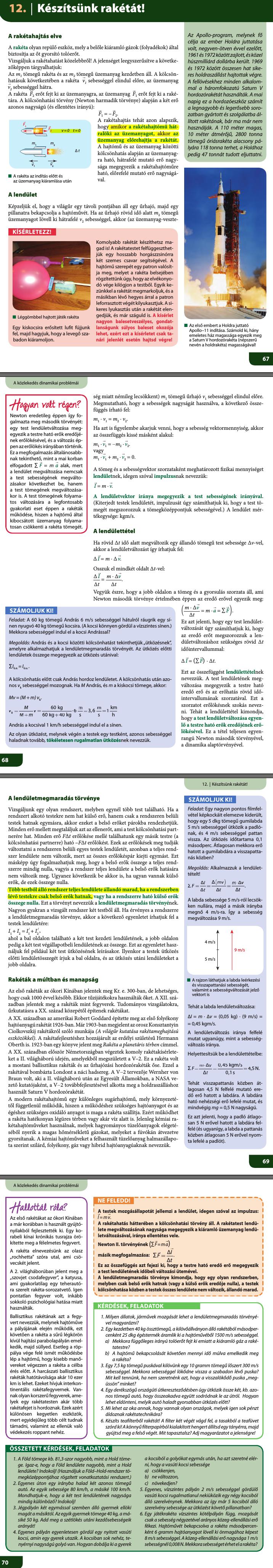 12. Készítsünk rakétát!