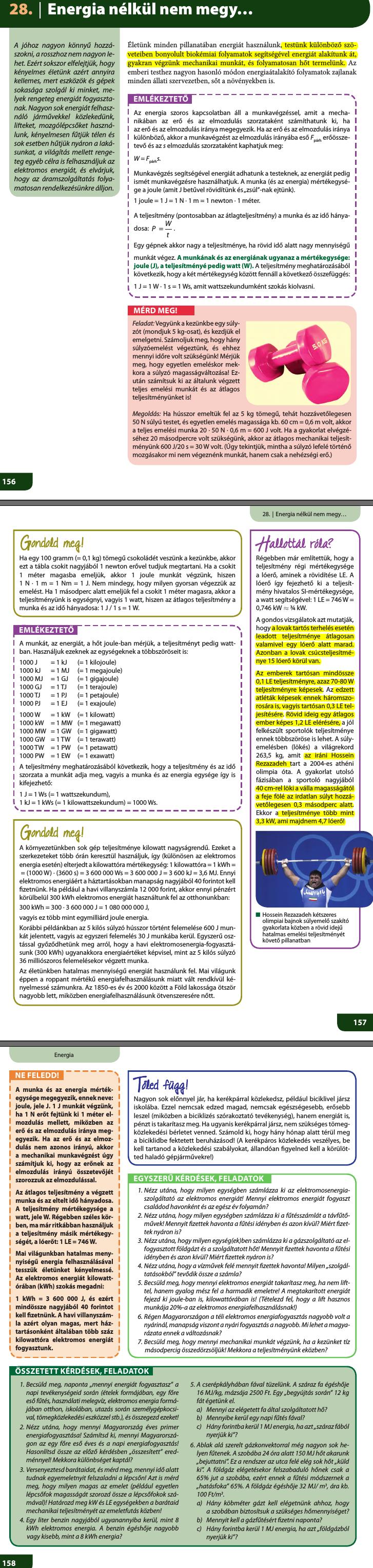 28. Energia nélkül nem megy