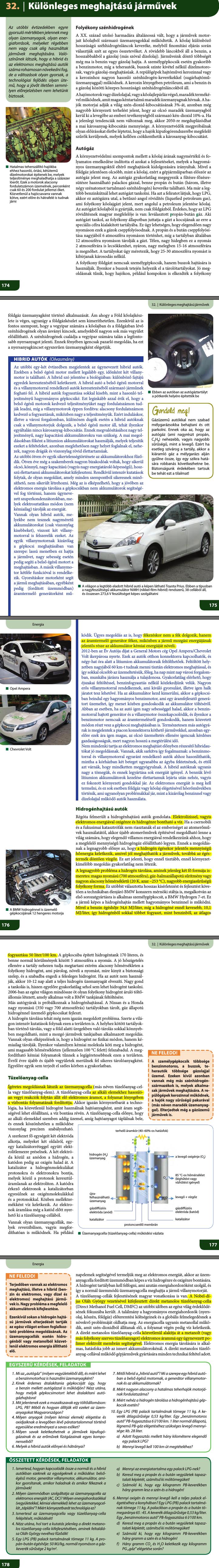 32. Különleges meghajtású járművek