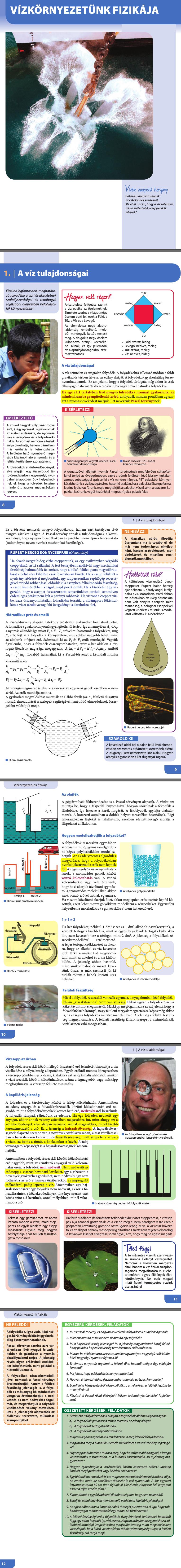 01. A víz tulajdonságai