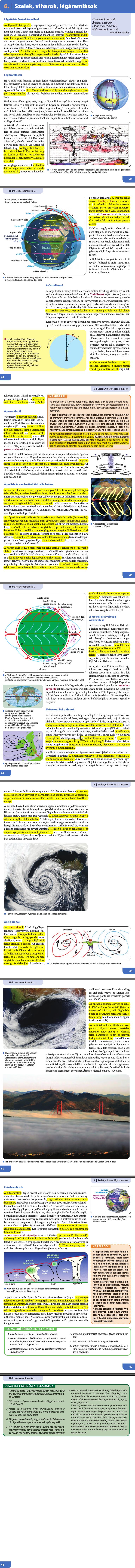 6. Szelek, viharok, légáramlások