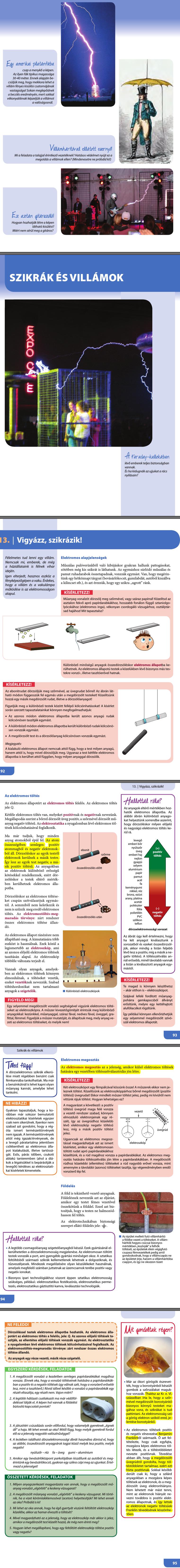 13. Vigyázz, szikrázik!