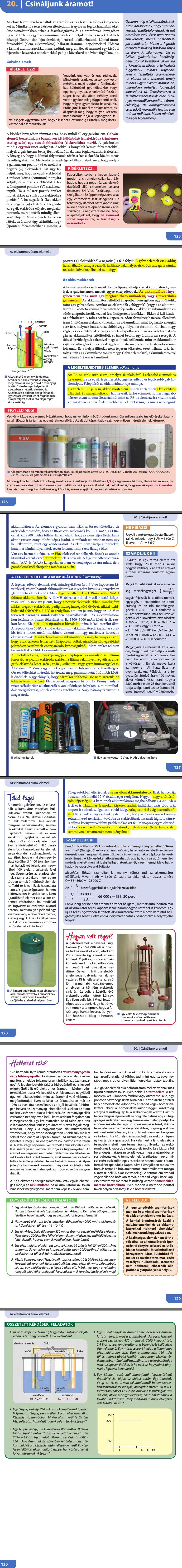 20. Csináljunk áramot!