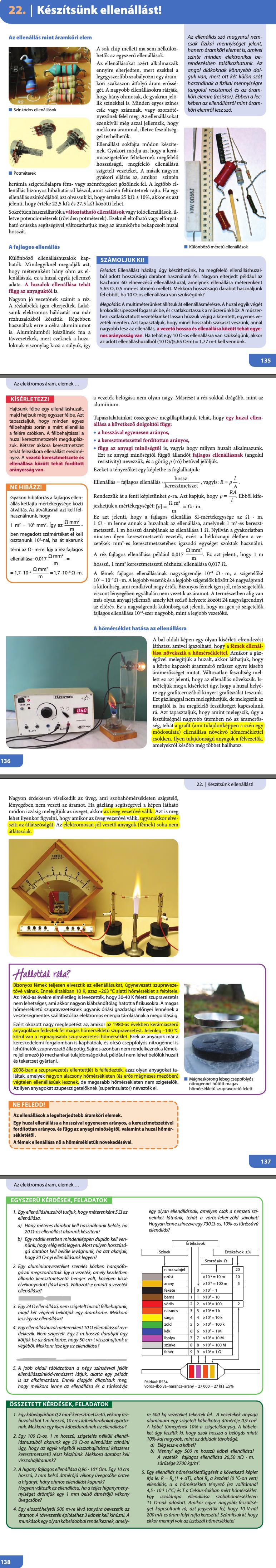 22. Készítsünk ellenállást! 