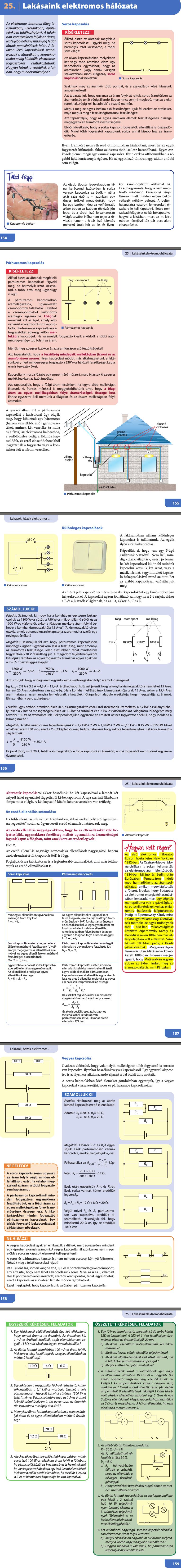 25. Lakásaink elektromos hálózata 