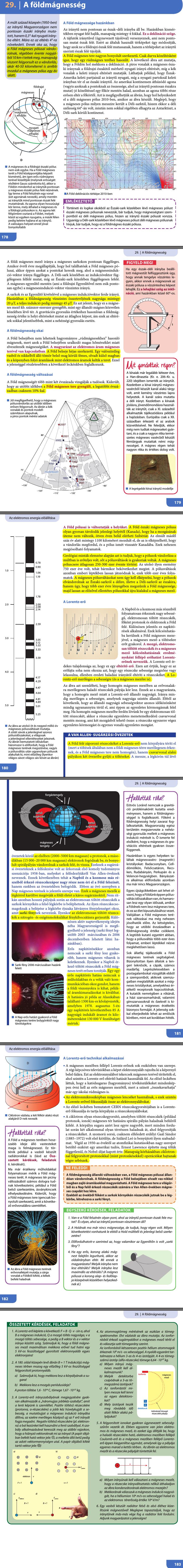 29. A földmágnesség 