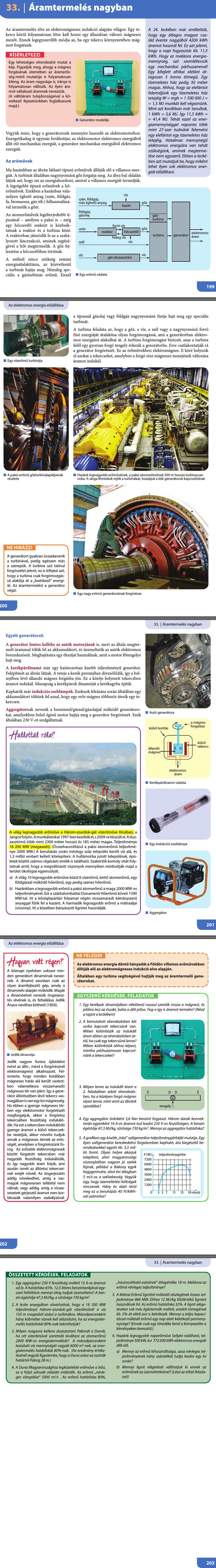 33. Áramtermelés nagyban 