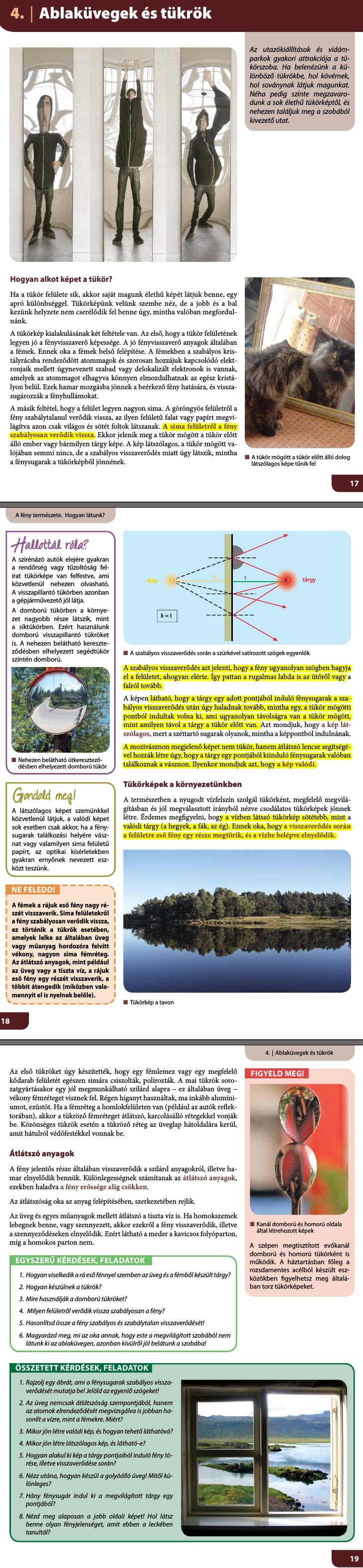 04. Ablaküvegek és tükrök