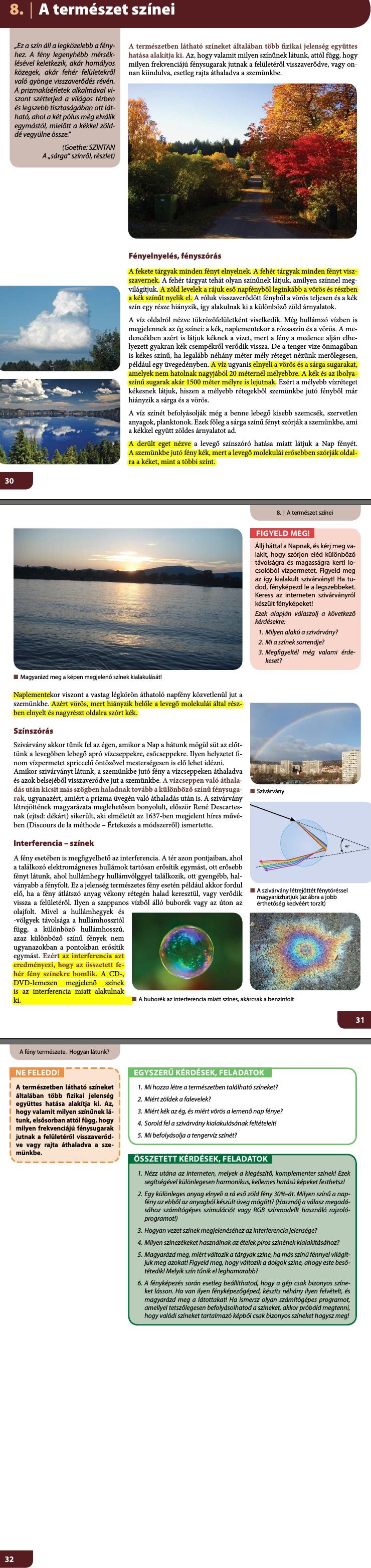 08. A természet színei